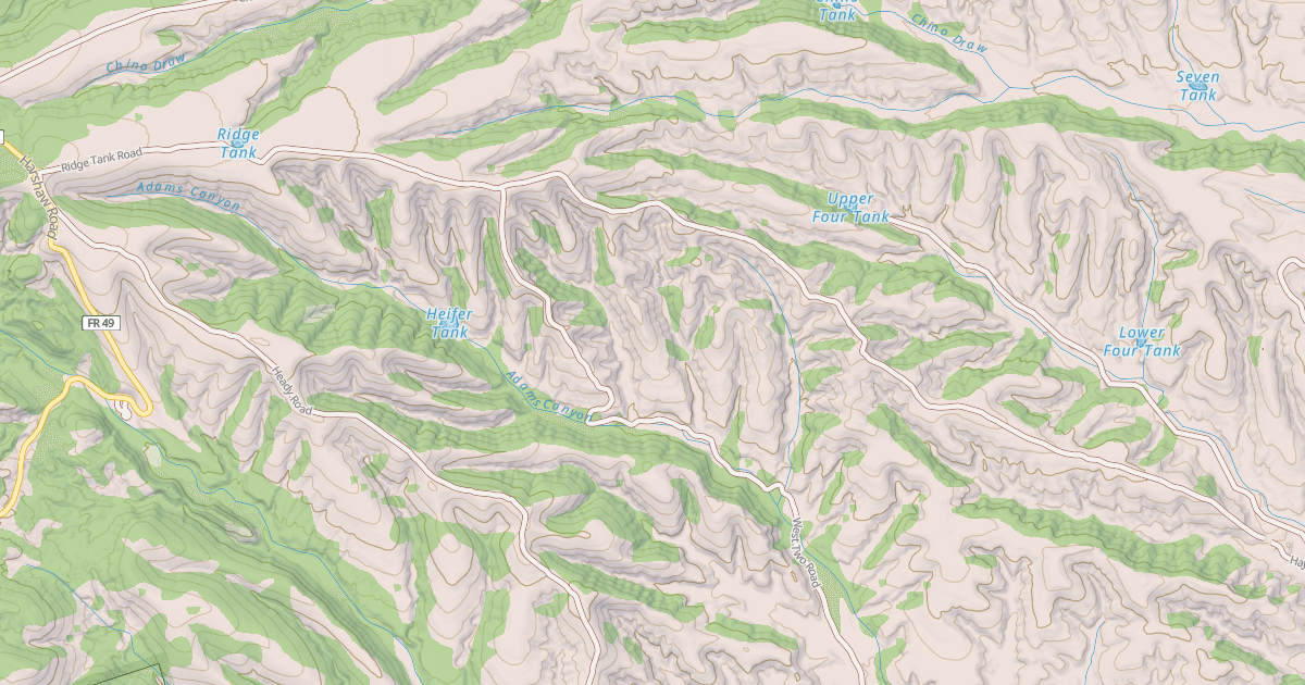 Map preview of RIDGE TANK