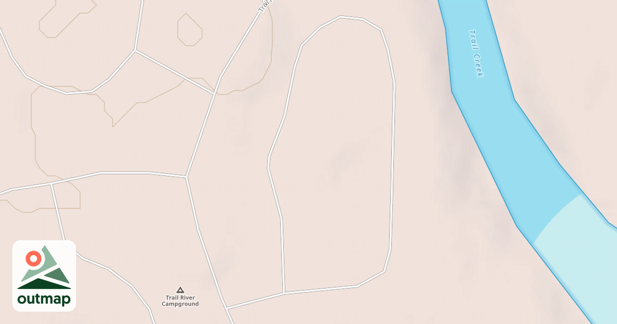 Map of TRAIL RIVER GROUP SITE RD