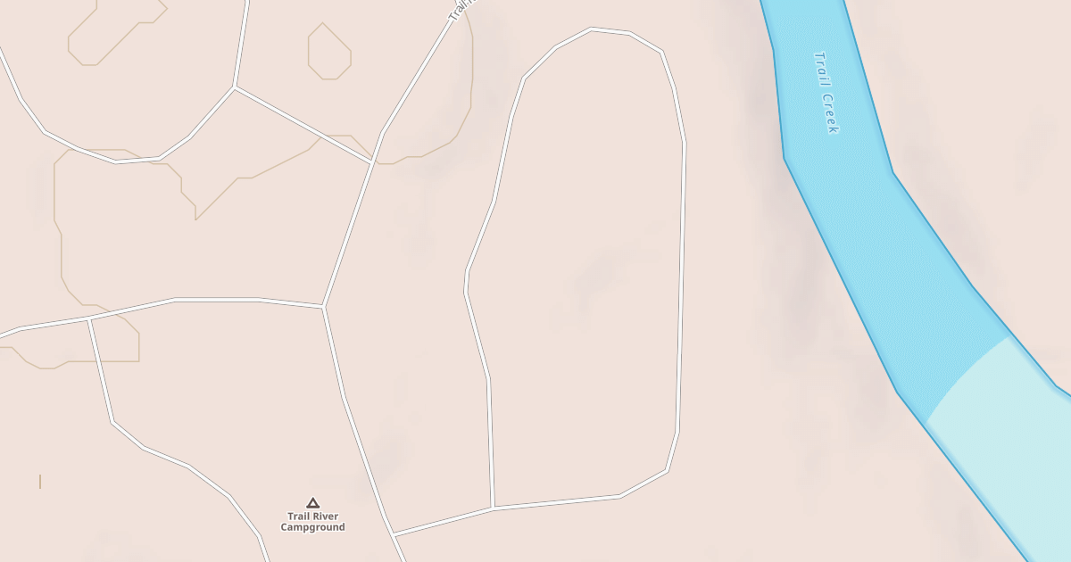 Map preview of TRAIL RIVER GROUP SITE RD