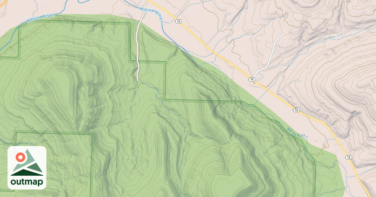 Map of USFS Motor Vehicle Use Map Roads {85A67C60-D892-4984-81D7-97156E9A07CF}