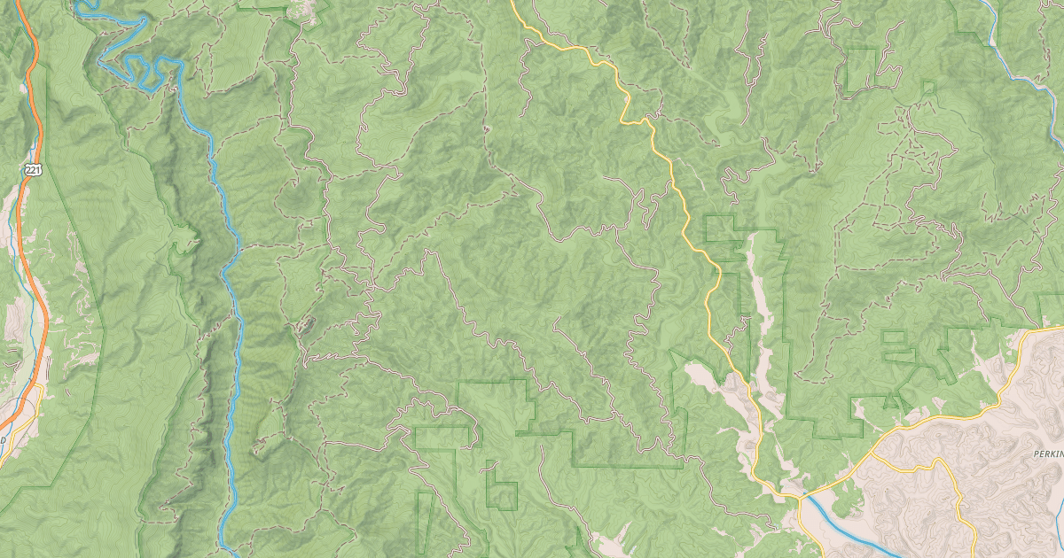 Map preview of ROSES CREEK