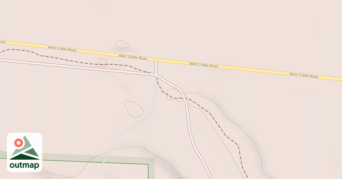 Map of Little Manistee Route