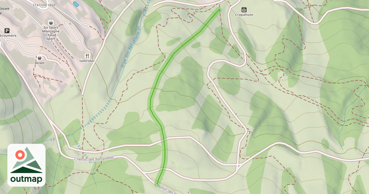 Map of Écureuils