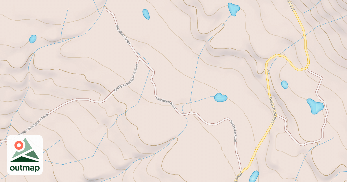 Map of BLACKBURN