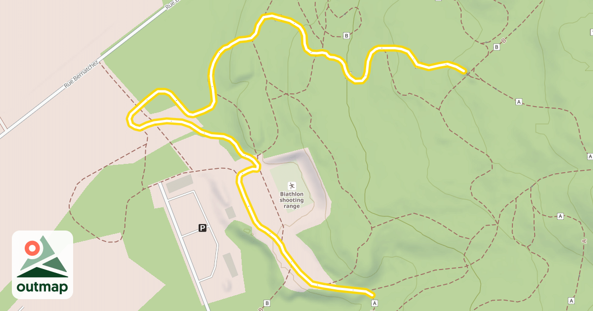 Map of A