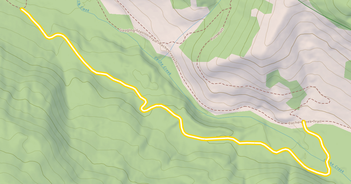 Map preview of Hagen Trail