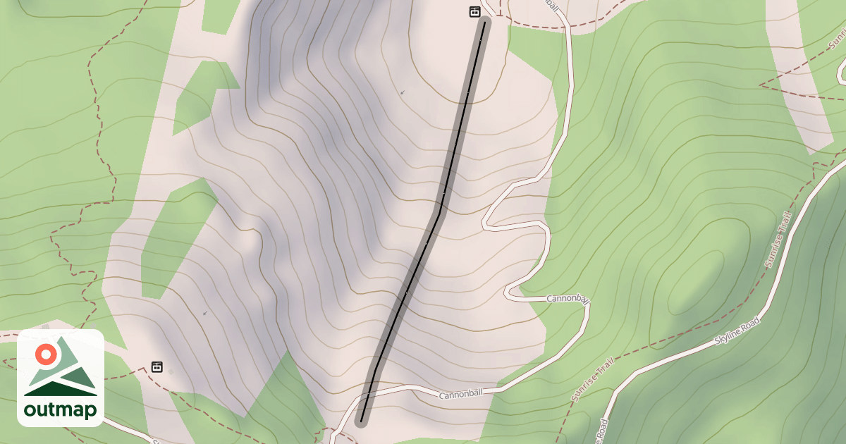 Map of Cannonball