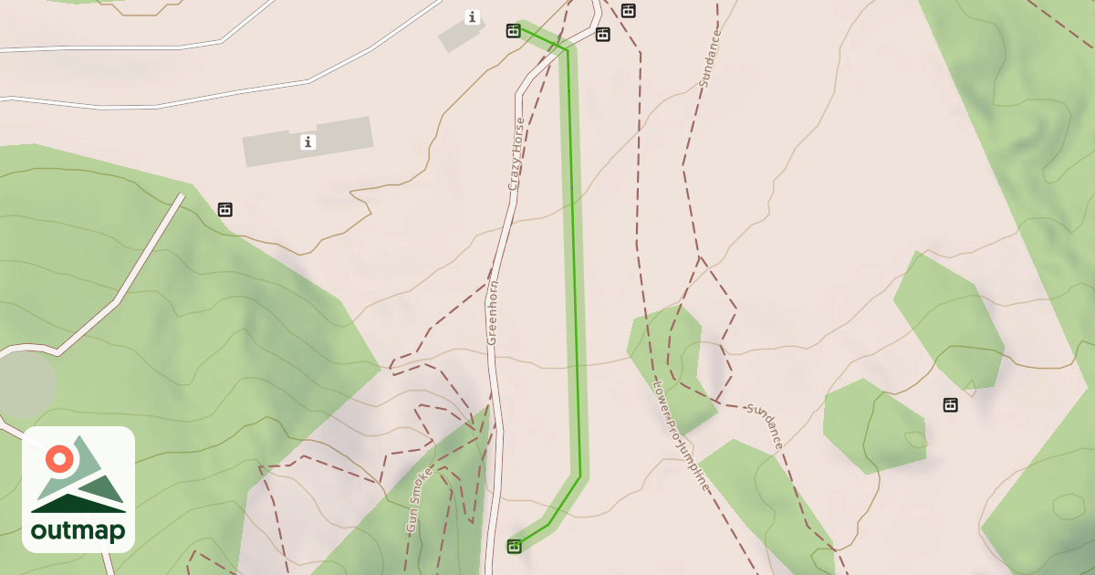 Map of Thunder Mountain