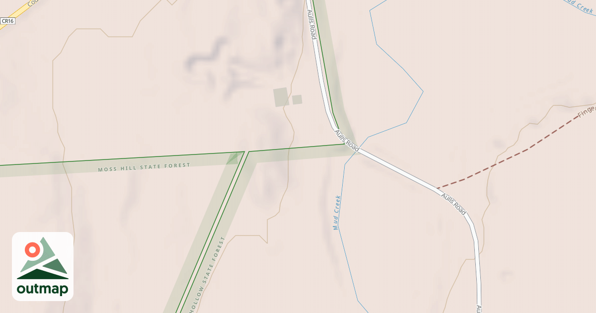 Map of Kris' Trail