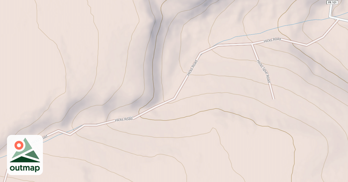 Map of HICKS