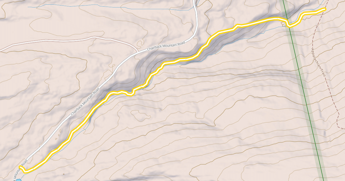 Map preview of Henderson Brook Trail