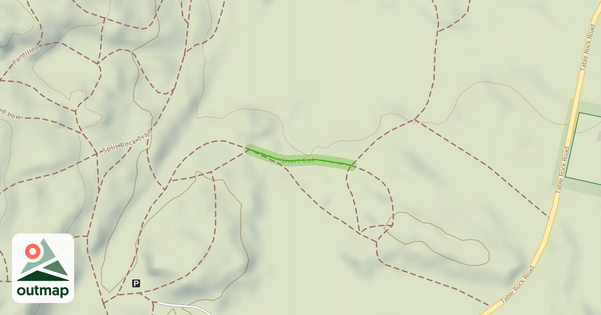 Map of Short Cut