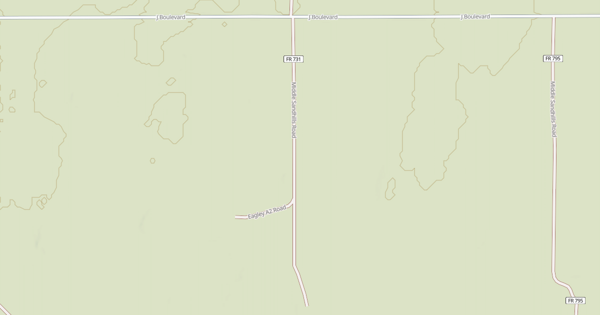 Map preview of MIDDLE SANDHILLS