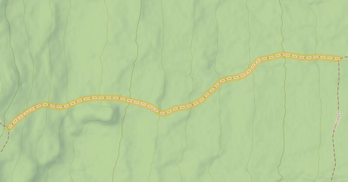 Map preview of Marston Trail