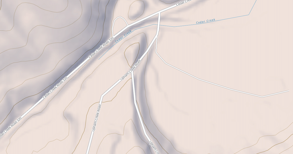 Map preview of LOWER UPHAM