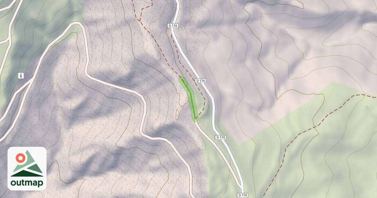 Map of Montée des Jardiniers