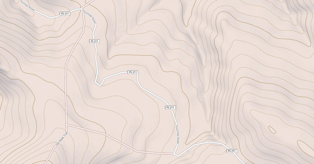 Map preview of FOURMILE