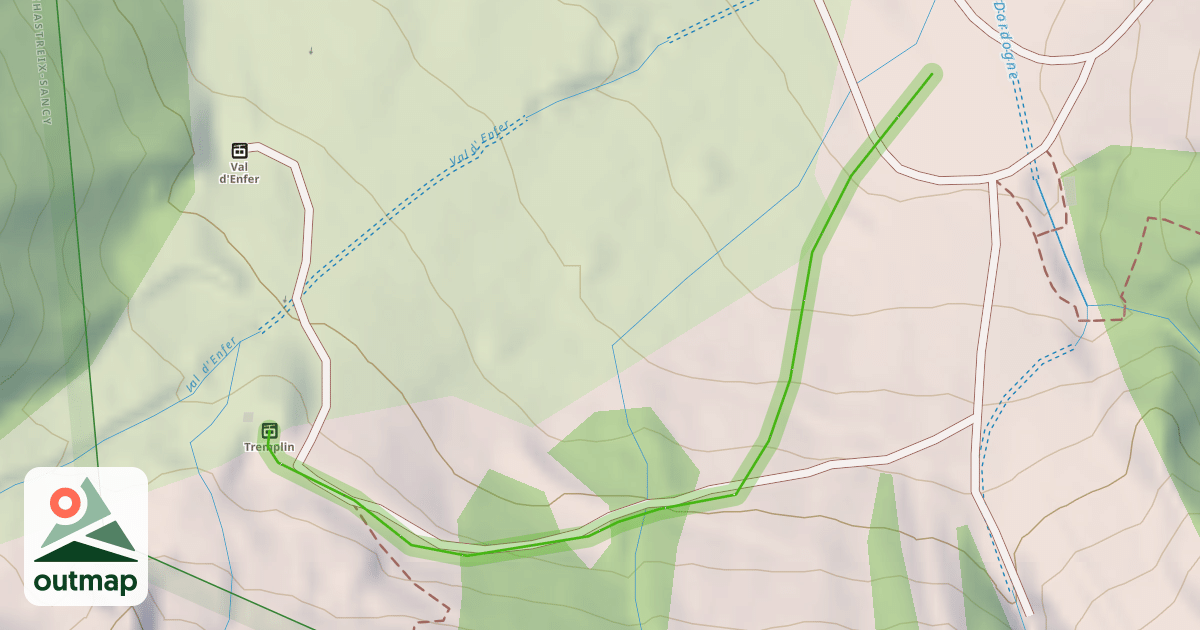 Map of Lys Martagon