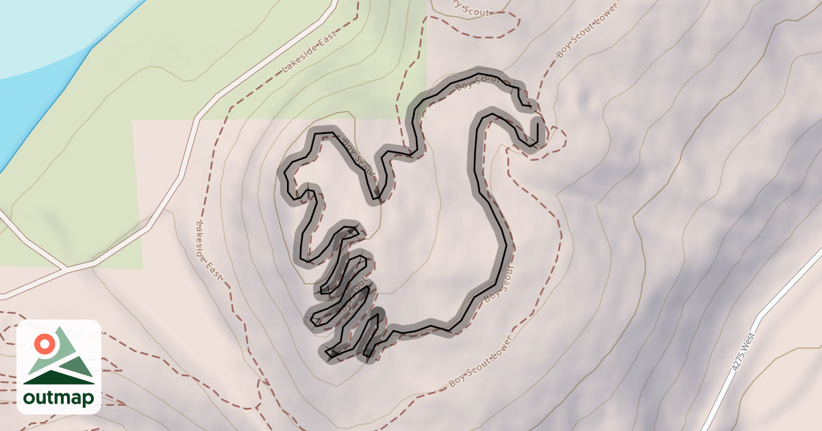 Map of Boy Scout
