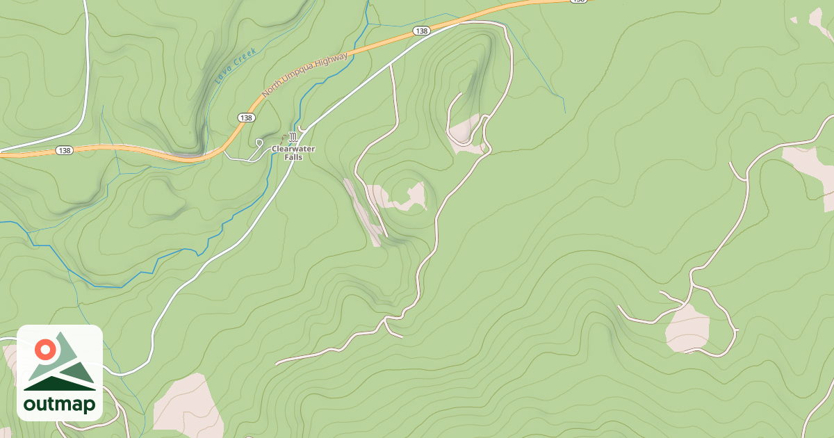 Map of USFS Motor Vehicle Use Map Trails 16544