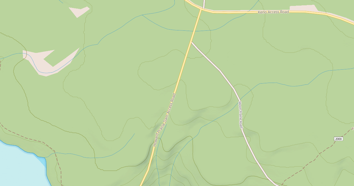 Map preview of Hyatt Lake