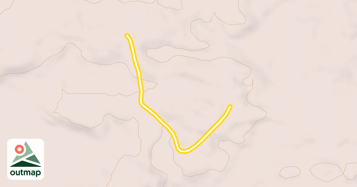 Map of Out & Back X-Y-X