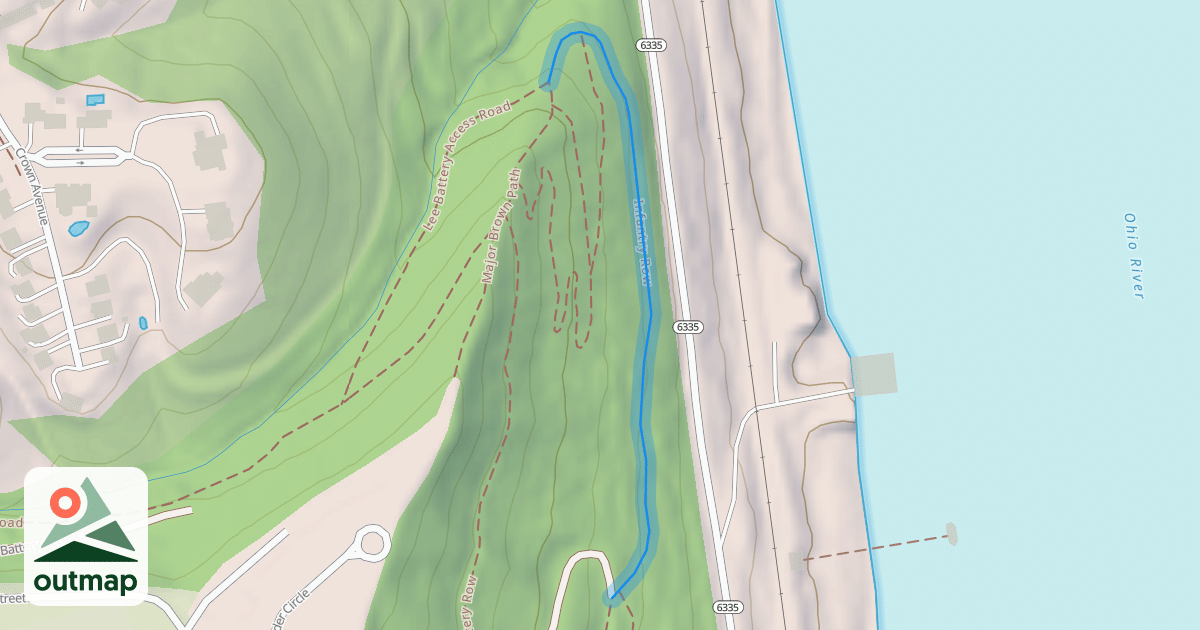 Map of Infantry Row