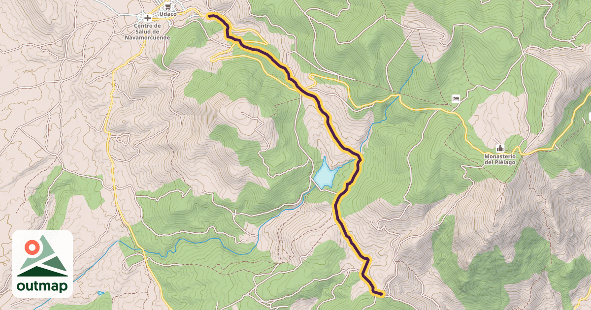 Map of Senda Viriato GR63