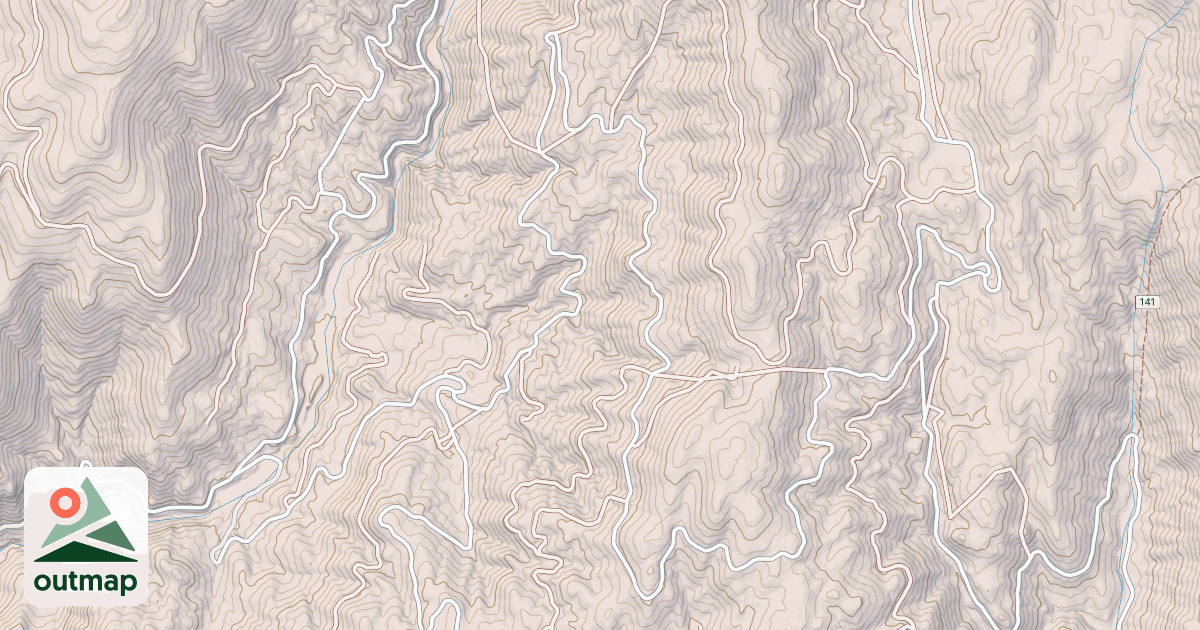 Map of TAMARACK FLAT