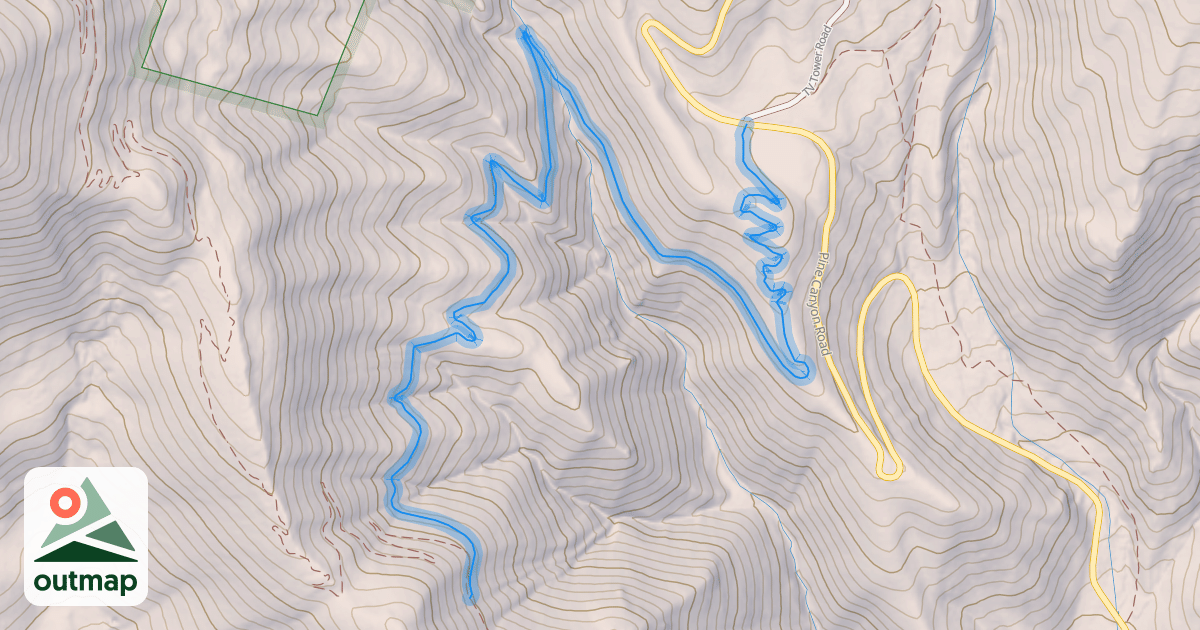 Map of Maple Grove Trail