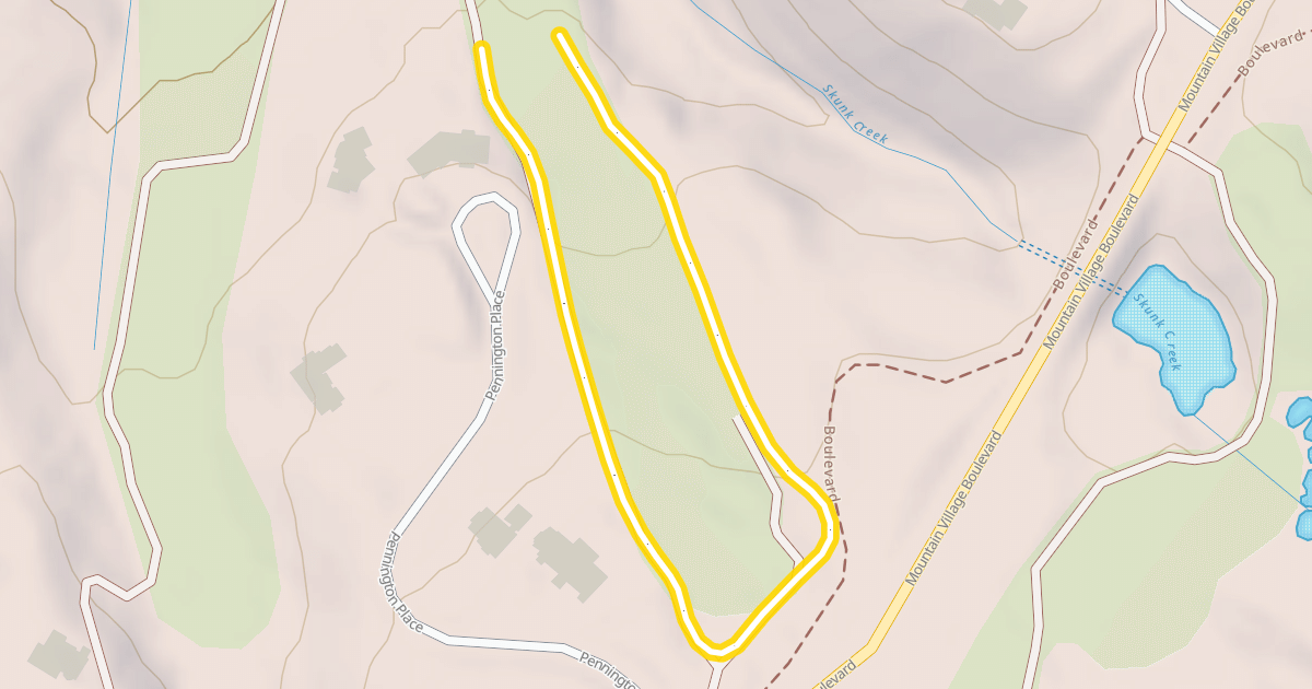 Map preview of Skunk Creek Trails
