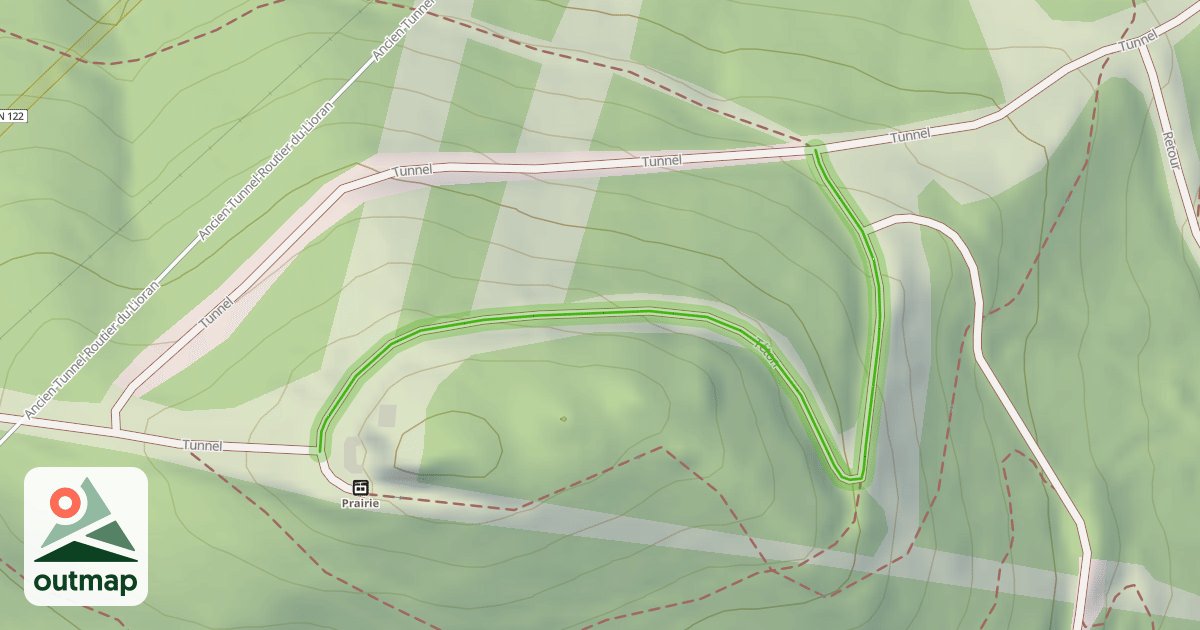 Map of Téton