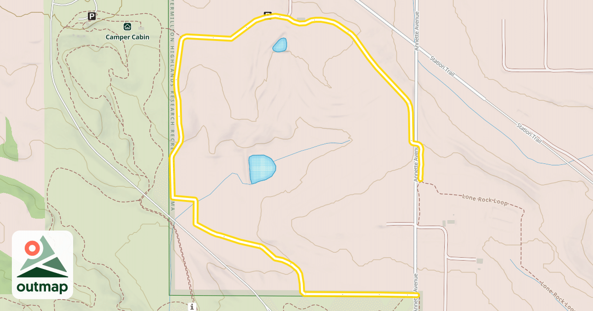 Map of Farm Loop
