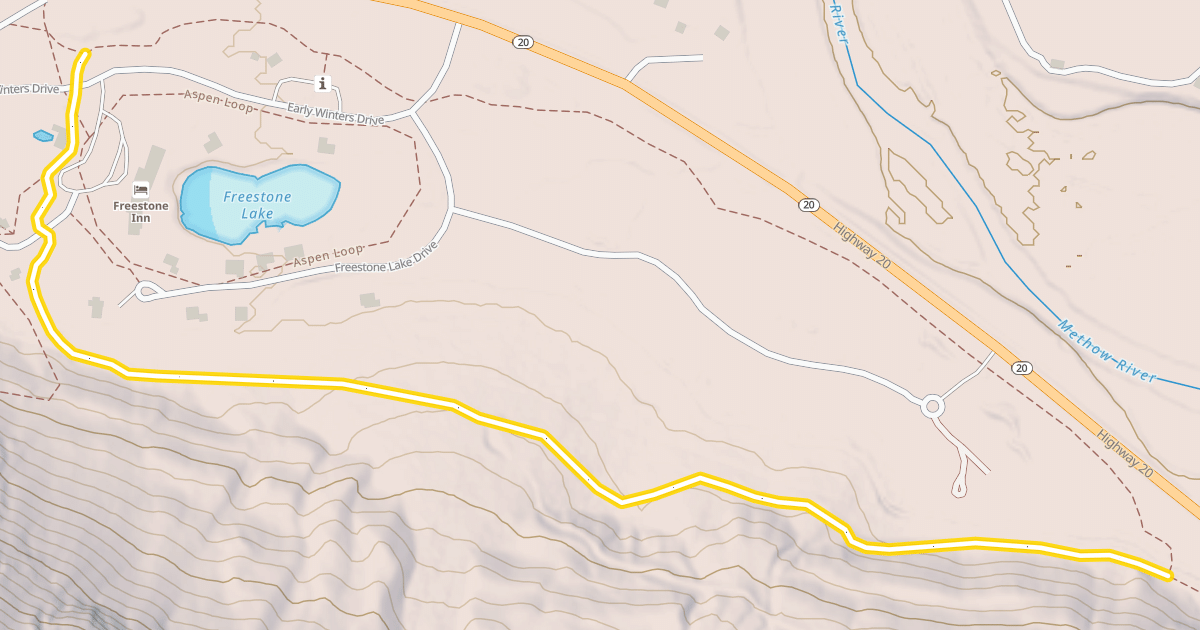 Map preview of Sandy Butte