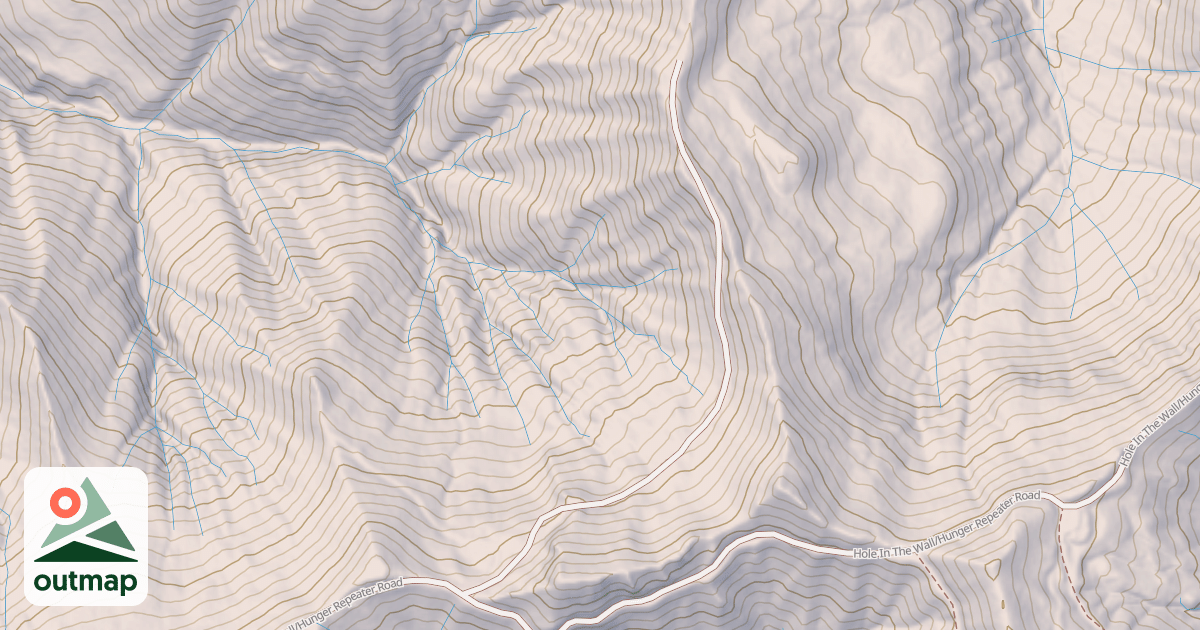 Map of USFS Motor Vehicle Use Map Roads {49619D14-B227-4955-A77B-4EE511DDE5D1}
