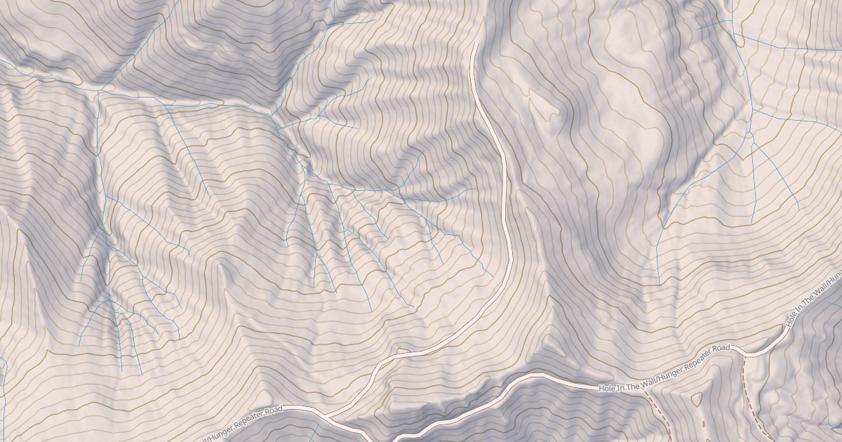 Map preview of USFS Motor Vehicle Use Map Roads {49619D14-B227-4955-A77B-4EE511DDE5D1}