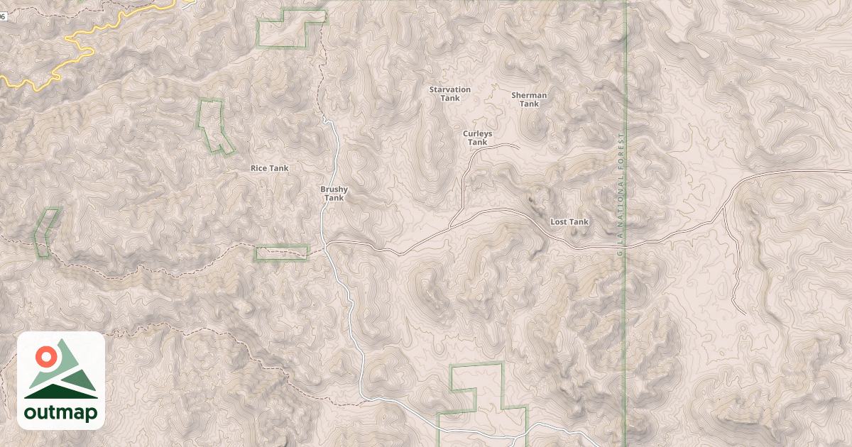 Map of TIERRA BLANCA