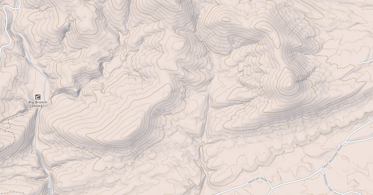 Map preview of ROUND TOP