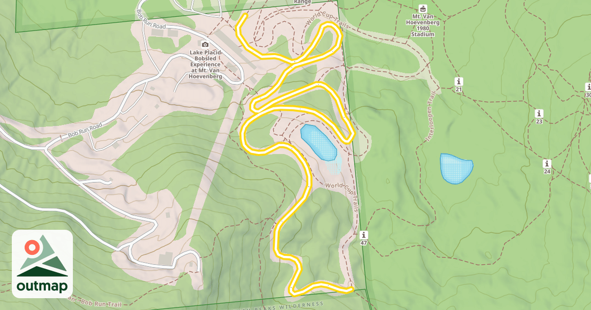 Map of Ladies 5K