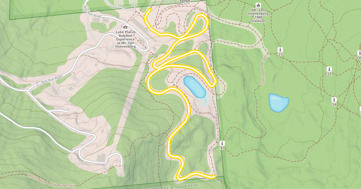 Map preview of Ladies 5K