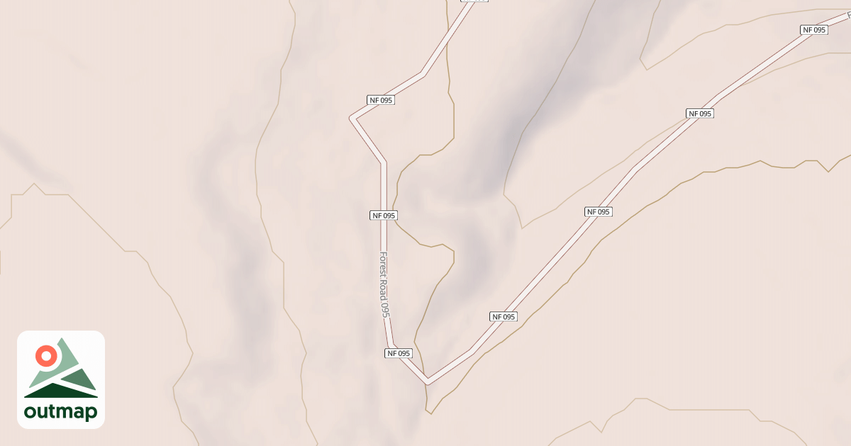 Map of USFS Motor Vehicle Use Map Roads {E714B119-8D71-4063-BF95-C6DE1C155292}