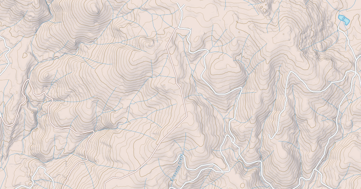 Map preview of COQUETTE CREEK