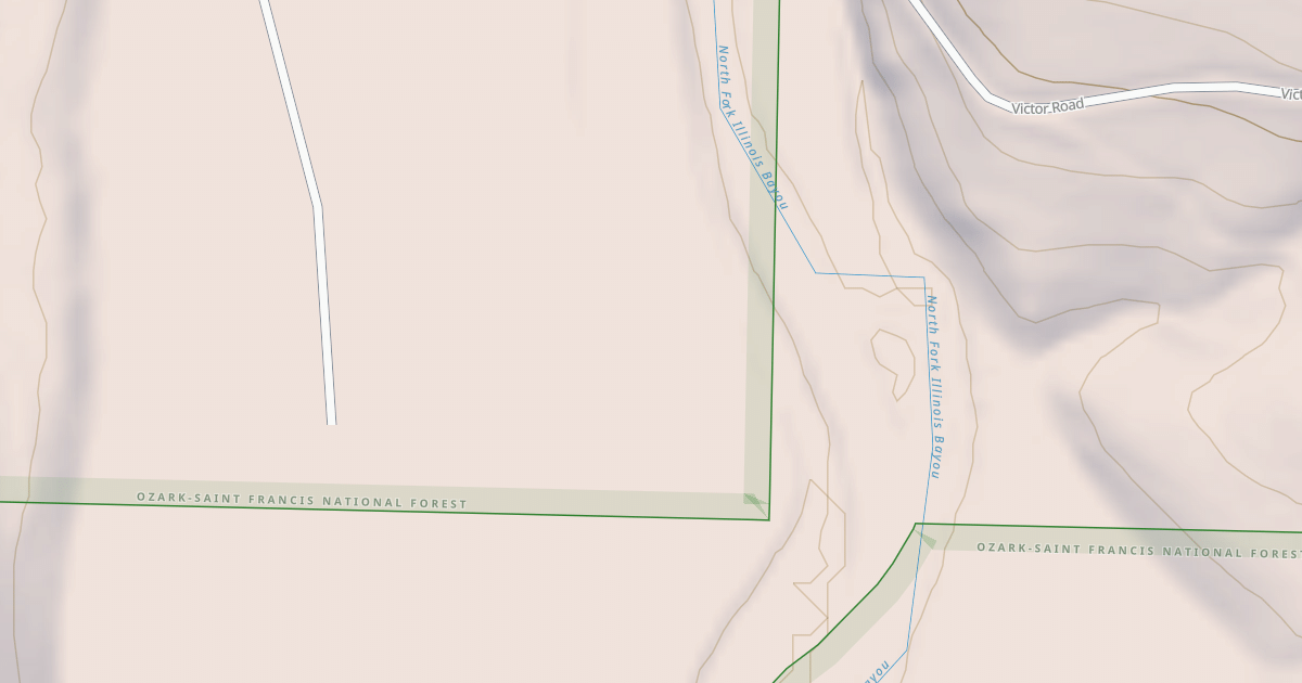 Map preview of USFS Motor Vehicle Use Map Roads {104DC41D-D525-44C2-A104-05750FA807D4}