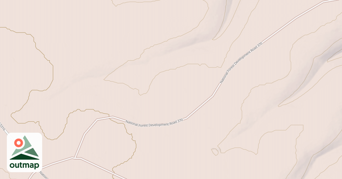 Map of USFS Motor Vehicle Use Map Roads {D6889BD3-3A3E-4195-9768-252CF4D0B7B6}