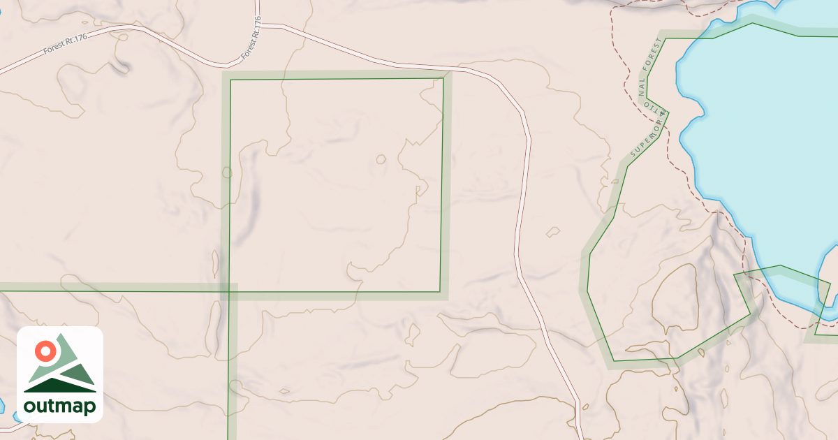 Map of ARROWHEAD CREEK SPUR C