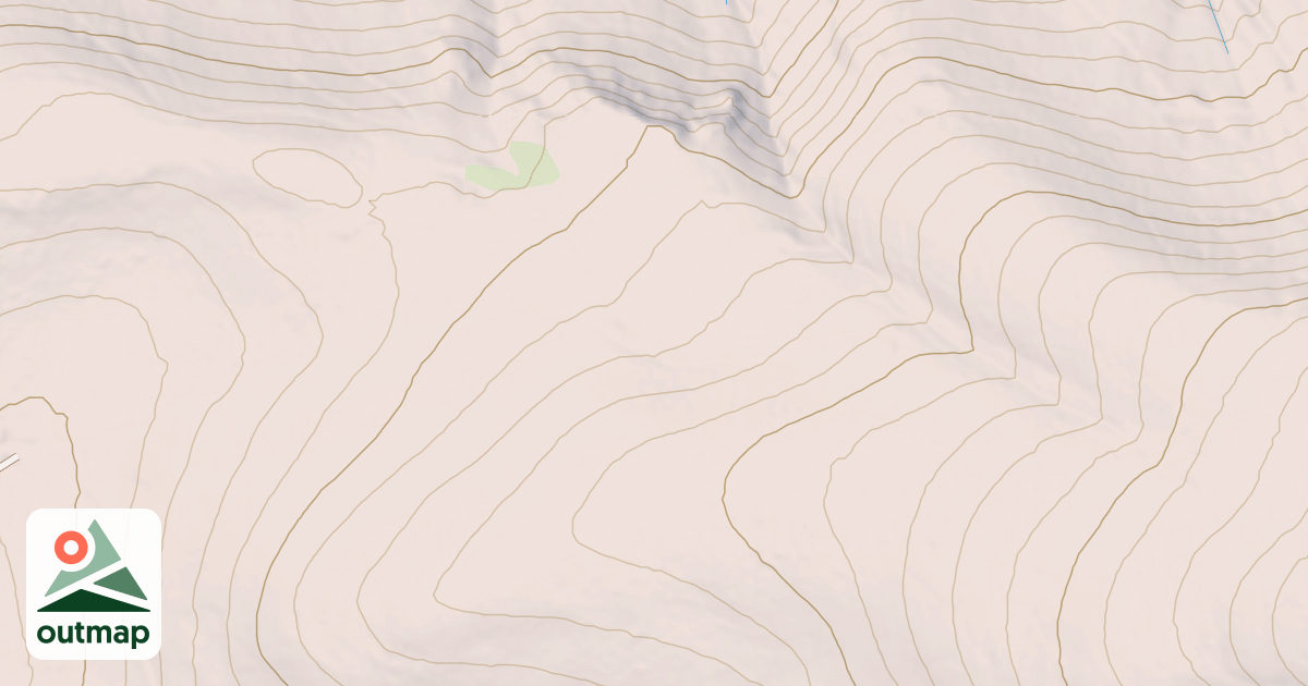 Map of CHIPMONK RIDGE EAST