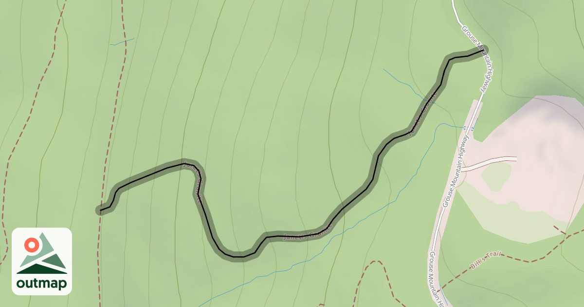 Map of Janet's Granite