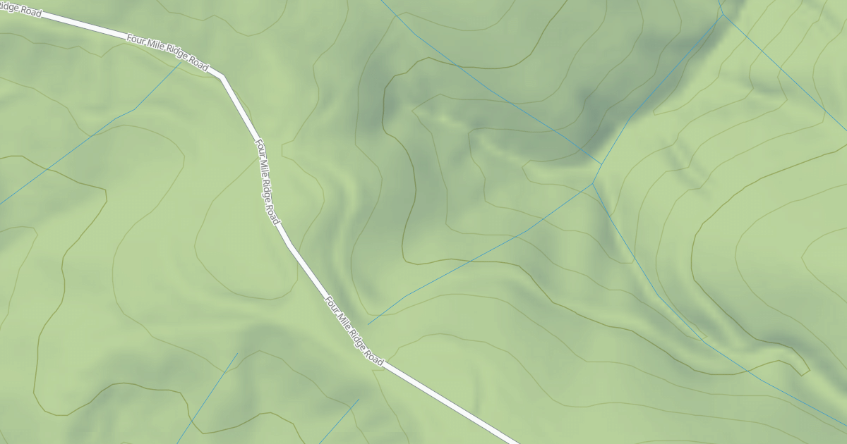 Map preview of FOUR MILE RIDGE SPUR C
