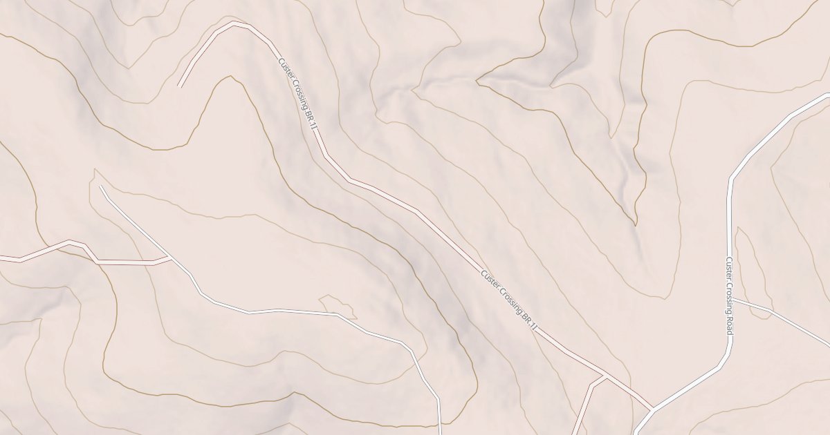 Map preview of CUSTER CROSSING BR 1I