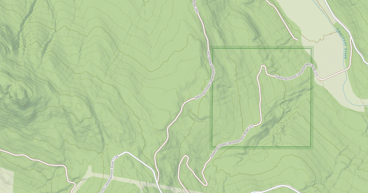 Map preview of USFS Motor Vehicle Use Map Roads {9DE3E784-2A27-48E8-A43D-E193AFDAB22E}